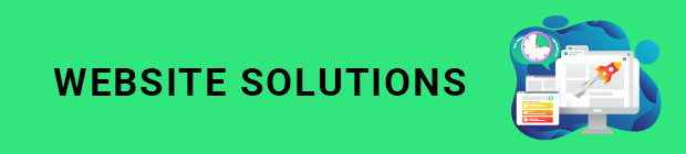 Website Design Company and Website Solutions Logo